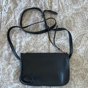 MADEWELL  Black Leather Shoulder Bag